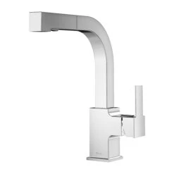 Pfister Pull-Out Kitchen Faucet - Vorena Collection - 1-Handle - Polished Chrome -Alliedbas Shop 56305286b L