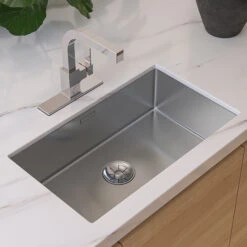 Pfister Pull-Out Kitchen Faucet - Vorena Collection - 1-Handle - Polished Chrome -Alliedbas Shop 56305286c L