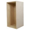Cubik 15-in W X 30-in H X 14.75-in D Wood Veneer Cabinet With Back Panel