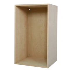 Cubik 18 X 30 X 14.75-in Wood Veneer Cabinet With Back Panel