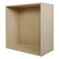 Cubik 30 X 30 X 14.75-in Wood Veneer Cabinet With Back Panel