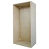 Cubik 24 X 48 X 14.75-in Wood Veneer Cabinet With Back Panel