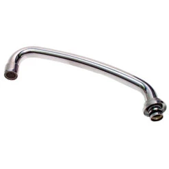 Master Plumber Deck Faucet Spout With Aerator - 8-in