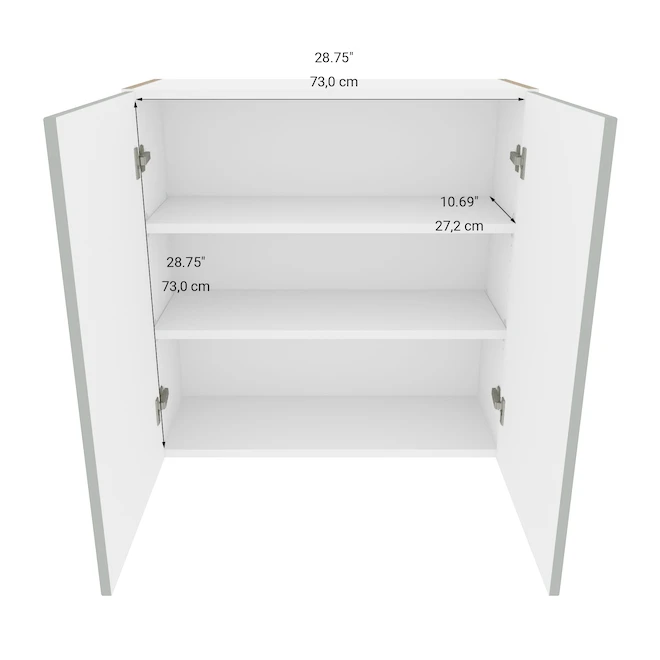 Eklipse Wall Cabinet - Angelite - 30 1/4-in X 30 1/4-in 5 Eklipse Wall Cabinet - Angelite - 30 1/4-in X 30 1/4-in - Image 5