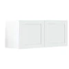 Eklipse Wall Cabinet - Perle - 35 7/8-in X 15 1/8-in