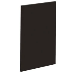 Eklipse Dishwasher Finishing Panel - Onyx - 24-in X 34.75-in - Black