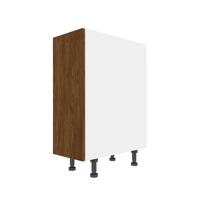 Eklipse Base Kitchen Cabinet - Saphir Collection - 12-in X 34 3/4-in - Woodgrain 2 Eklipse Base Kitchen Cabinet - Saphir Collection - 12-in X 34 3/4-in - Woodgrain - Image 2