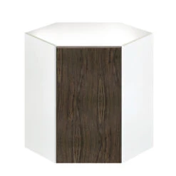 Eklipse Corner Wall Cabinet - Saphir - 24 1/4-in X 30 1/4-in