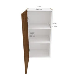 Eklipse Wall Cabinet - Saphir - 15 1/8-in X 30 1/4-in -Alliedbas Shop 75396549c L