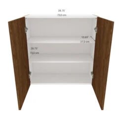 Eklipse Wall Cabinet - Saphir - 30 1/4-in X 30 1/4-in -Alliedbas Shop 75396551c L