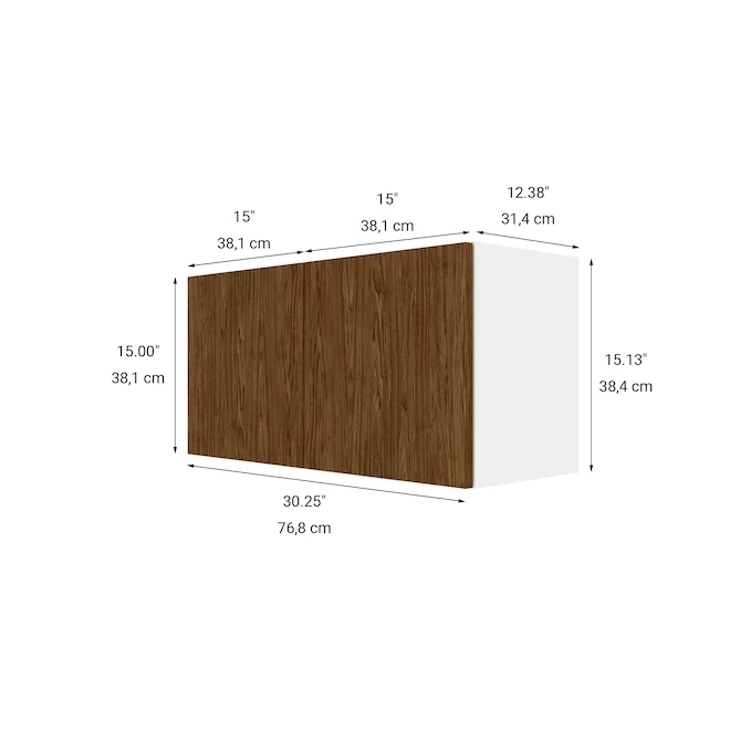Eklipse Wall Cabinet - Saphir - 30 1/4-in X 15 1/8-in 1 Eklipse Wall Cabinet - Saphir - 30 1/4-in X 15 1/8-in
