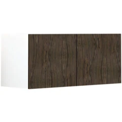 Eklipse Saphir Satin Polymer Wall Cabinet - 35 7/8-in X 15 1/8-in - Woodgrain