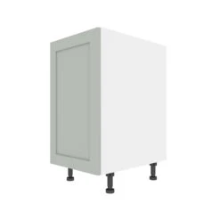 Eklipse Angelite Base Cabinet - 1 Door - 18-in - Polymer - Grey -Alliedbas Shop 75396563 L