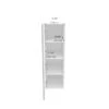Eklipse Angelite 2-Door 3-Shelf Top Wall Cabinet - 15-in X 49-in - Thermofoil