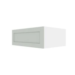 Eklipse Angelite Horizontal Wall Cabinet - 1 Door - 33-in X 24-in - Polymer - Grey -Alliedbas Shop 75396571 L