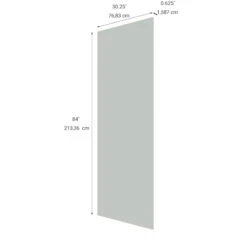 Eklipse By EBSU Angelite Utility Panel - Polymer 30-in X 85-in Grey 8 Eklipse By EBSU Angelite Utility Panel - Polymer 30-in X 85-in Grey -Alliedbas Shop 75396574b L