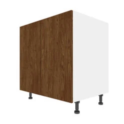 Eklipse Saphir Base Cabinet - 2 Doors - 33-in - Melamine - Woodgrain -Alliedbas Shop 75396580 L