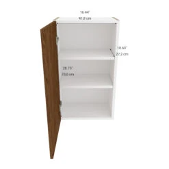 Ebsu Eklipse 1 Door 2 Shelves Wall Cabinet - Laminate Finish - 18-in X 30-in - Woodgrain 9 Ebsu Eklipse 1 Door 2 Shelves Wall Cabinet - Laminate Finish - 18-in X 30-in - Woodgrain -Alliedbas Shop 75396614c L