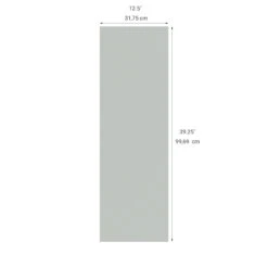 Eklipse Angelite Tall Finishing Cabinet End Panel - 13-in X 39-in - Grey -Alliedbas Shop 75396637b L