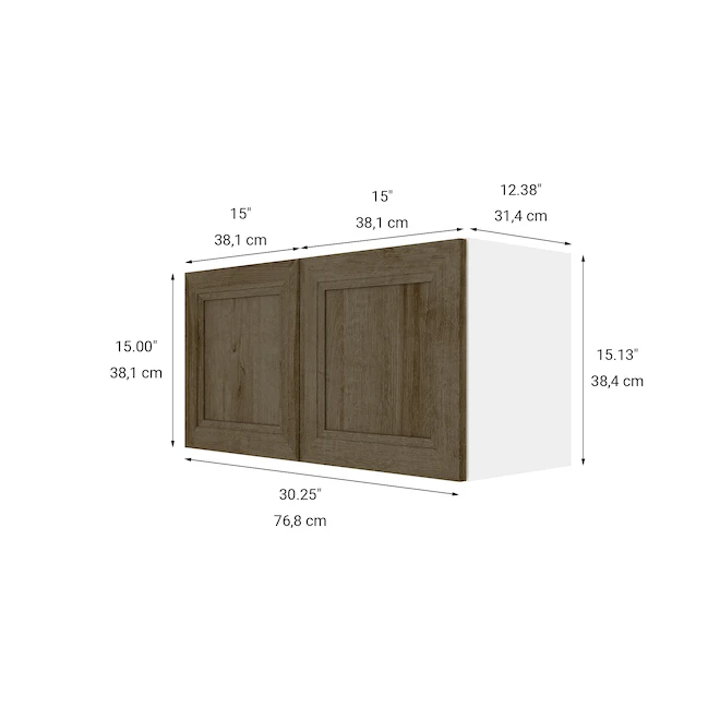 Eklipse Ruby Upper Cabinet - 2 Doors 30-in X 15-in 1 Eklipse Ruby Upper Cabinet - 2 Doors 30-in X 15-in