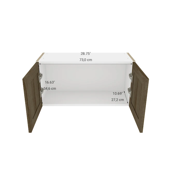 Eklipse Ruby Upper Cabinet - 2 Doors 30-in X 15-in 4 Eklipse Ruby Upper Cabinet - 2 Doors 30-in X 15-in - Image 4