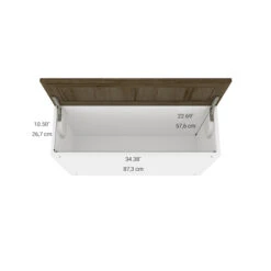 Eklipse Ruby Above Refrigerator Cabinet - 1 Door 36-in X 12-in 7 Eklipse Ruby Above Refrigerator Cabinet - 1 Door 36-in X 12-in -Alliedbas Shop 75396646c L