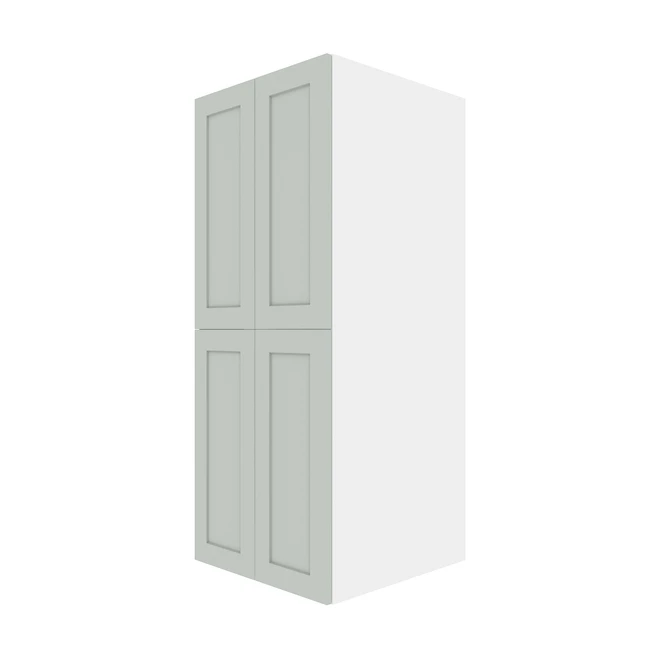 Eklipse Top Pantry Tall Cabinet Angelite - 4 Doors 24-in X 58-in Grey 3 Eklipse Top Pantry Tall Cabinet Angelite - 4 Doors 24-in X 58-in Grey - Image 3