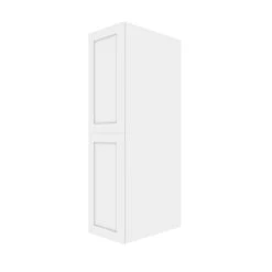 Eklipse Top Pantry Tall Cabinet Perle - 2 Doors 15-in X 58-in