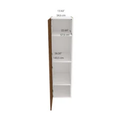 Eklipse Top Pantry Tall Cabinet Saphir - 2 Doors 15-in X 58-in