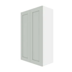 Eklipse By EBSU Ange2 Doors Tall Wall Cabinet - Melamine 24-in Grey 9 Eklipse By EBSU Ange2 Doors Tall Wall Cabinet - Melamine 24-in Grey -Alliedbas Shop 75396695 L