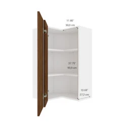 Eklipse Saphir Wall Corner Tall Cabinet - 24-in X 39-in 9 Eklipse Saphir Wall Corner Tall Cabinet - 24-in X 39-in -Alliedbas Shop 75396707c L