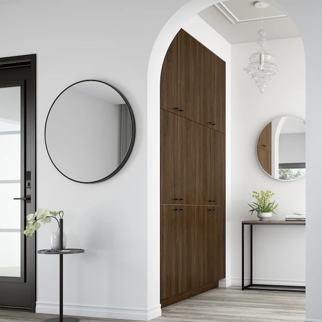 Eklipse Saphir Wall Corner Tall Cabinet - 24-in X 39-in 4 Eklipse Saphir Wall Corner Tall Cabinet - 24-in X 39-in - Image 4