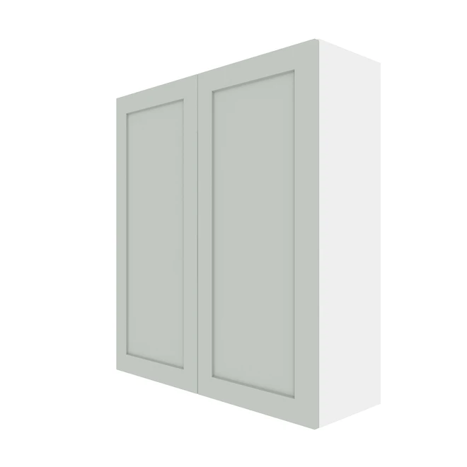 Eklipse Angelite Collection Tall Wall Cabinet - 36-in X 39-in - Grey 4 Eklipse Angelite Collection Tall Wall Cabinet - 36-in X 39-in - Grey - Image 4