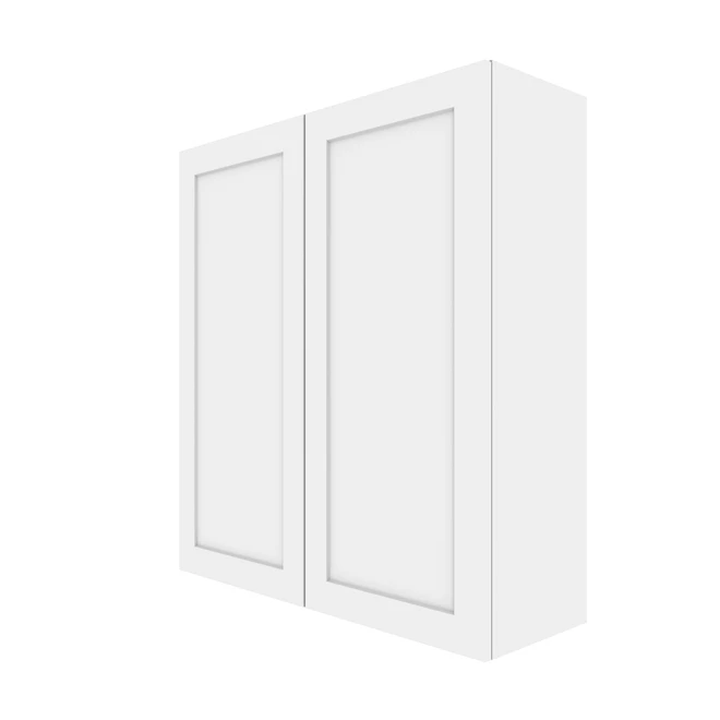 Eklipse Perle Collection Tall Wall Cabinet 36-in X 39-in - White 1 Eklipse Perle Collection Tall Wall Cabinet 36-in X 39-in - White