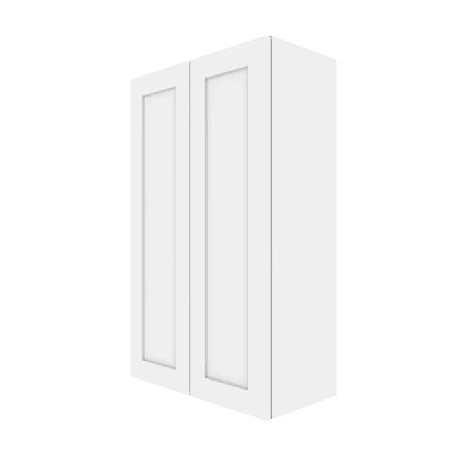 Eklipse Perle Collection Tall Upper Wall Cabinet - 24-in X 39-in - White 3 Eklipse Perle Collection Tall Upper Wall Cabinet - 24-in X 39-in - White - Image 3