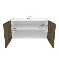 Eklipse Ruby Collection Small Cabinet 36-in X 18-in - Wood Grain 6 Eklipse Ruby Collection Small Cabinet 36-in X 18-in - Wood Grain -Alliedbas Shop 75396733c L