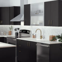 Eklipse Onyx 96-in Black Melamine Moulding Crown 7 Eklipse Onyx 96-in Black Melamine Moulding Crown -Alliedbas Shop 75396753d L