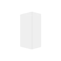 Eklipse Moonstone 15-in Wall Cabinet - Melamine - White