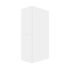 Eklipse Moonstone 15-in White Melamine 2-Door Top Pantry Cabinet
