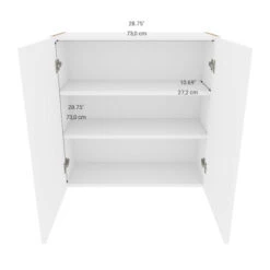 Eklipse By EBSU Moostone Wall Cabinet - 2 Doors 30-in White 9 Eklipse By EBSU Moostone Wall Cabinet - 2 Doors 30-in White -Alliedbas Shop 75396789c L