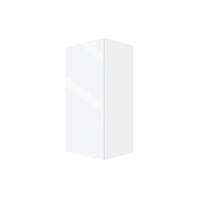 Eklipse Topaz 15.12-in X 30.25-in X 12.38-in Particleboard 1-Door Kitchen Wall Cabinet 4 Eklipse Topaz 15.12-in X 30.25-in X 12.38-in Particleboard 1-Door Kitchen Wall Cabinet - Image 4