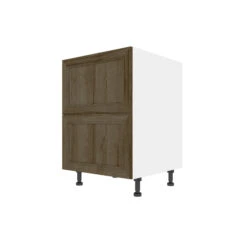 Eklipse Ruby 23.94-in X 34.75-in X 24.38-in Particleboard 2-Drawer Kitchen Base Cabinet 7 Eklipse Ruby 23.94-in X 34.75-in X 24.38-in Particleboard 2-Drawer Kitchen Base Cabinet -Alliedbas Shop 75396801 L
