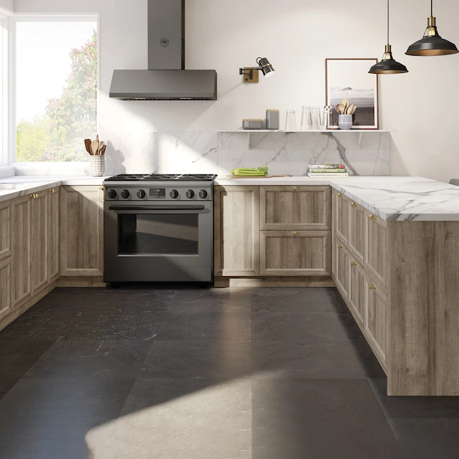 Eklipse Ruby 23.94-in X 34.75-in X 24.38-in Particleboard 2-Drawer Kitchen Base Cabinet 1 Eklipse Ruby 23.94-in X 34.75-in X 24.38-in Particleboard 2-Drawer Kitchen Base Cabinet