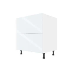 Eklipse Topaz 30.25-in X 34.75-in X 24.38-in Particleboard 2-Drawer Kitchen Base Cabinet -Alliedbas Shop 75396804 L