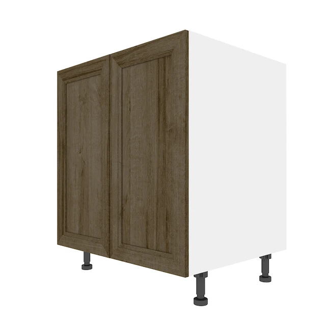 Eklipse Ruby 30.25-in X 34.75-in X 24.38-in Particleboard 2-Door Kitchen Base Cabinet 4 Eklipse Ruby 30.25-in X 34.75-in X 24.38-in Particleboard 2-Door Kitchen Base Cabinet - Image 4