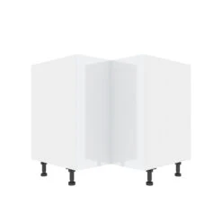 Eklipse Topaz 35.88-in X 34.75-in X 36.25-in Particleboard 2-Door Kitchen Base Corner Cabinet 6 Eklipse Topaz 35.88-in X 34.75-in X 36.25-in Particleboard 2-Door Kitchen Base Corner Cabinet -Alliedbas Shop 75396811 L