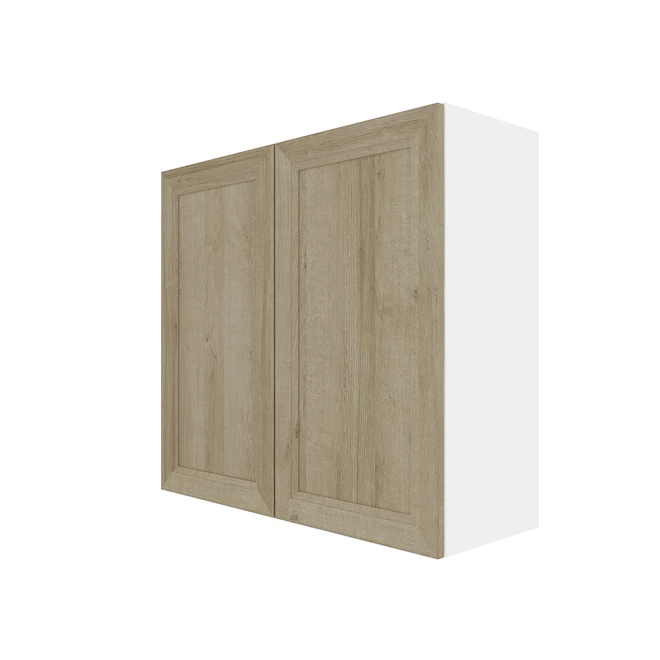 Eklipse Coral 33.06-in X 30.25-in X 12,38 Po Particleboard 2-Door Kitchen Wall Cabinet 3 Eklipse Coral 33.06-in X 30.25-in X 12,38 Po Particleboard 2-Door Kitchen Wall Cabinet - Image 3