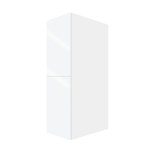 Eklipse Topaz 15.13-in X 30.25-in X 24.38-in Particleboard 2-Door Top Pantry Cabinet 3 Eklipse Topaz 15.13-in X 30.25-in X 24.38-in Particleboard 2-Door Top Pantry Cabinet - Image 3