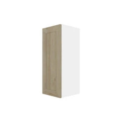 Eklipse Coral 12-in X 30.25-in X 12.38-in Particleboard 1-Door Kitchen Wall Cabinet 9 Eklipse Coral 12-in X 30.25-in X 12.38-in Particleboard 1-Door Kitchen Wall Cabinet -Alliedbas Shop 75396838 L