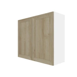 Eklipse Coral 35.88-in X 30.25-in X 12.38-in Particleboard 2-Door Kitchen Wall Cabinet 8 Eklipse Coral 35.88-in X 30.25-in X 12.38-in Particleboard 2-Door Kitchen Wall Cabinet -Alliedbas Shop 75396840 L